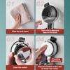 Bathroom Wall Bracket Suction Cup Shower Head Bracket, Adjustable Shower Head Bracket, Can Rotate 360 °