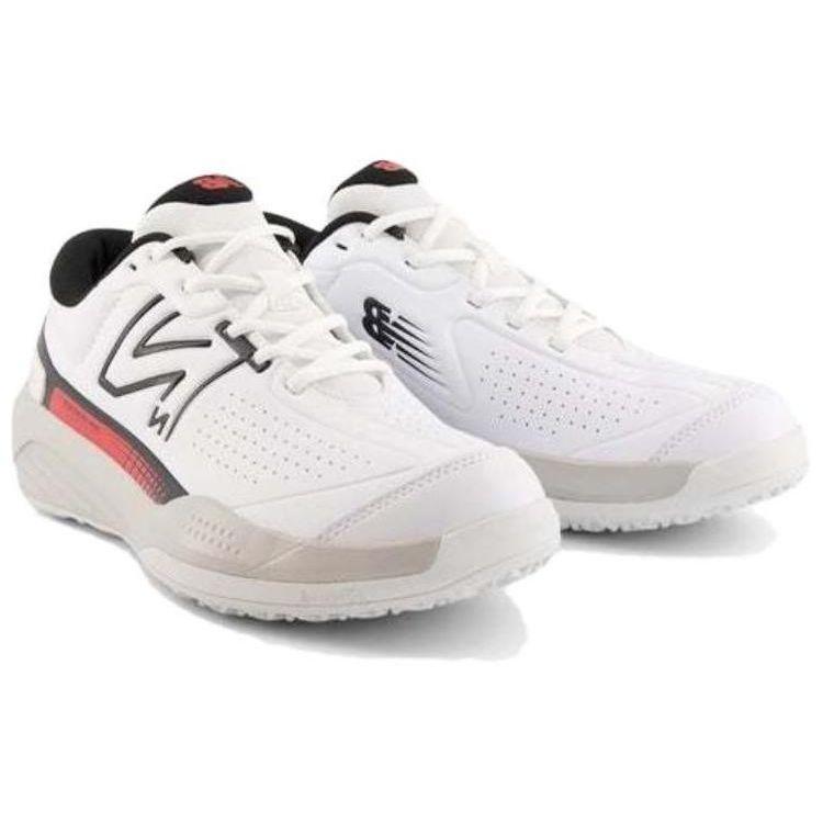 New Balance Nb 696 V5 Comfortable Low-Top Tennis Shoes Men sneaker White Red Black MCO696Y5