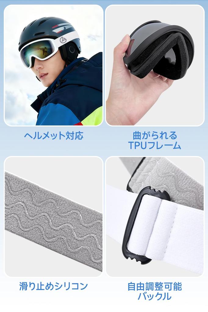 ElektraX Ski Goggles In New Winter 2025 for Men and Glasses OTG Wide Field of Spherical UV UV400 Helmet Impact (Made Italy, Model) Women, Compatible,