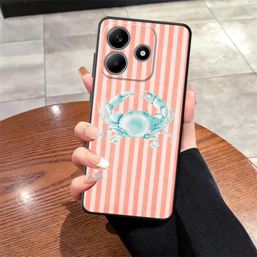 

Чехол Морские Животные для Xiaomi Redmi Note 11 13 12 Pro Plus 10 9 8 Pro 12S 9s 11S 10S, Мягкая Задняя Крышка Телефона Redmi Note 11