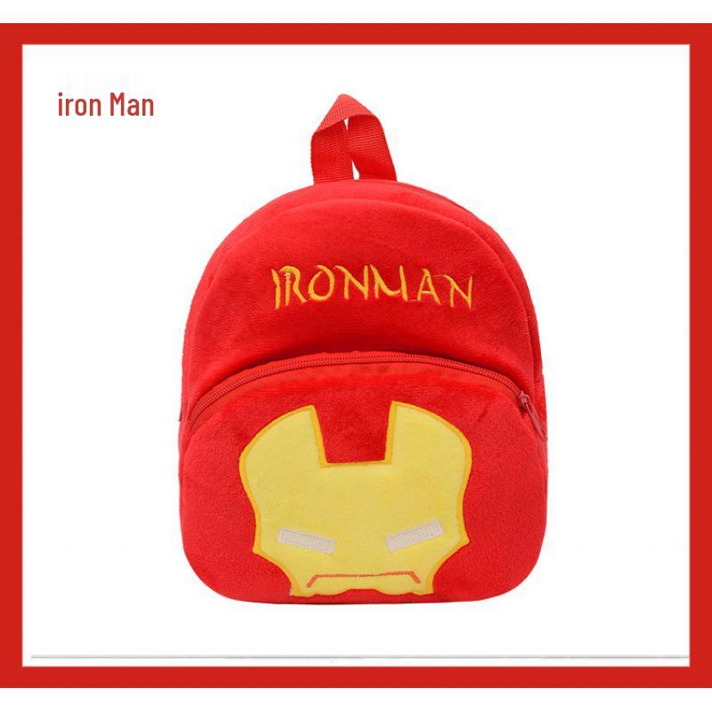 New Cross-Border Toddler Plush Backpack & Coin Purse for Ages 1-4 - Cartoon Design, Lightweight