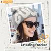 Private Label Letter Jacquard Knit Beanie Hat Warm Winter Beach Cap for Men Women Custom Embroidery Streetwear Skull Custom