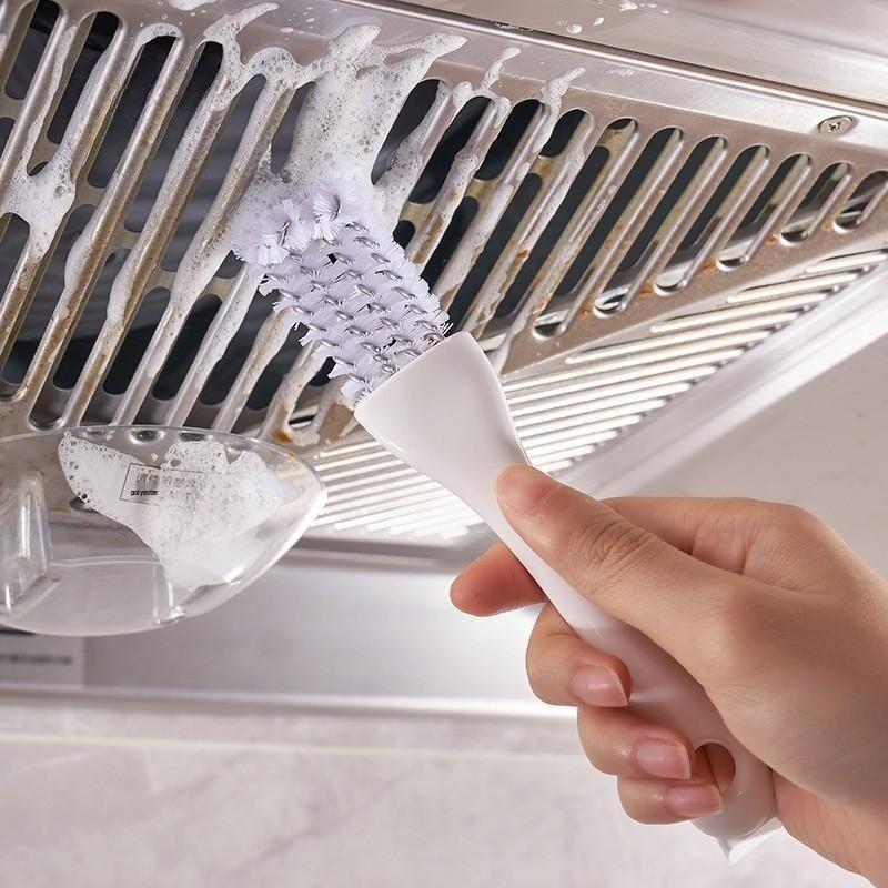 Multifunctional Steel Wire Cleaning Brush for Birdcages, Kitchen Range Hoods, and Stove Gaps