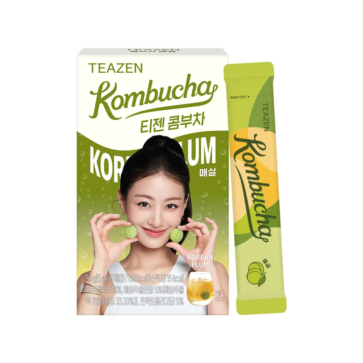 Teazen Kombucha Korean Plum 10 Sticks/3box Plum 10 Sticks/3box
