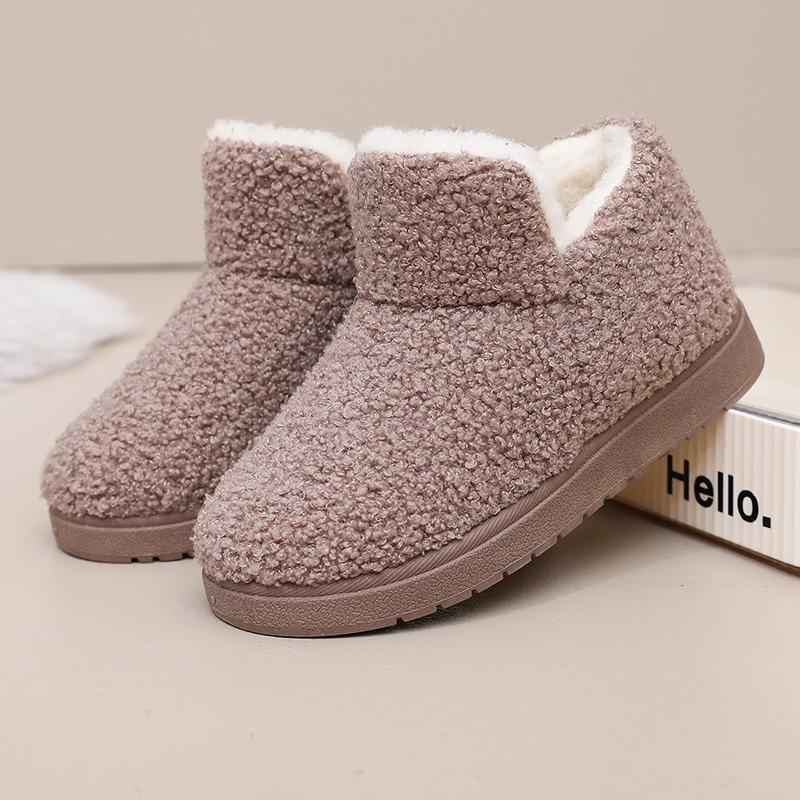 Winter New Old Beijing Fashion Women's Teddy Snow Boots with Fleece Thickened Warm Cotton Shoes Non-slip Platform Cotton Boots