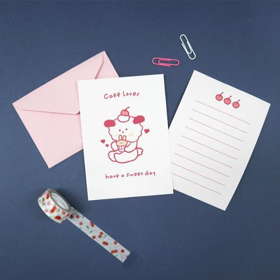 Ocheck Friends Mini Stationery Set, a Popular Phrase In Korea