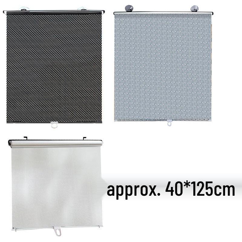Automatic Retractable Windshield Sunshade - Heat Insulation & Light Blocking