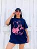 Summer Trendy Disney Minnie Mouse Graphic Tshirt Women Casual Loose Short Sleeve Tee Cotton Tops Streetwear Cartoon Y2k Clothes