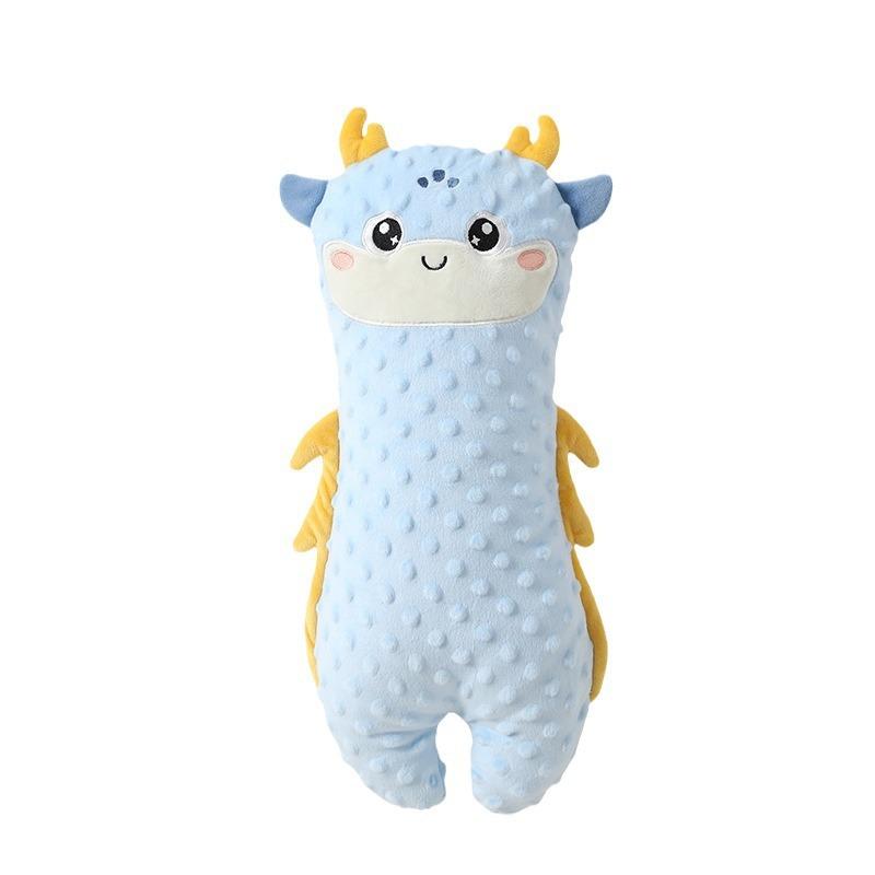 Baby soothing pillow, anti-startle plush comfort pillow for infants, newborn sleep aid, safe side-sleeping toy