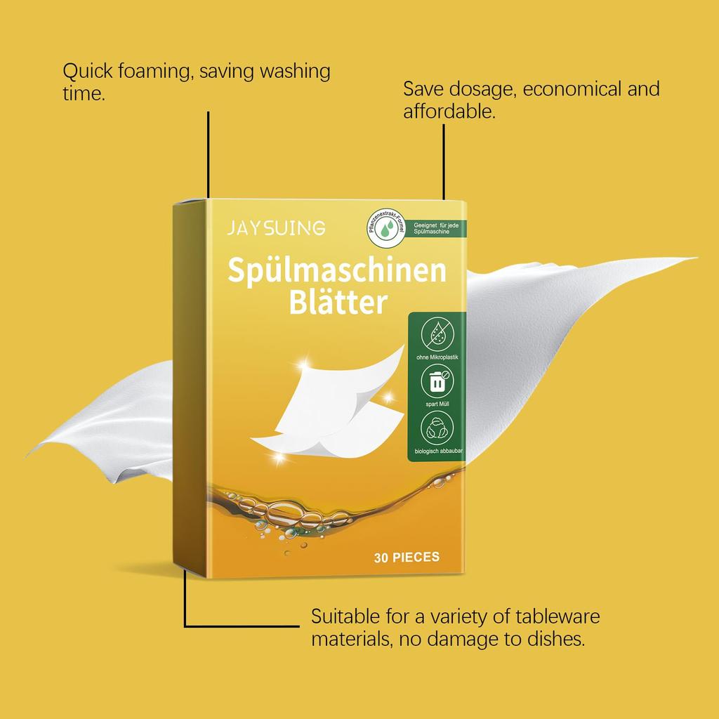 Oppvaskmiddeltabletter Kjøkken Oppvask Avfetting & Avfetting Frisk Skånsom Oppvask Oppvasktabletter