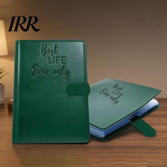 Mini Tract Holder Folder for Ministry, Faux Leather Field Small Document Service Organizer, Magnetic Closure Jehovahs Witnesses Supplies Pioneers