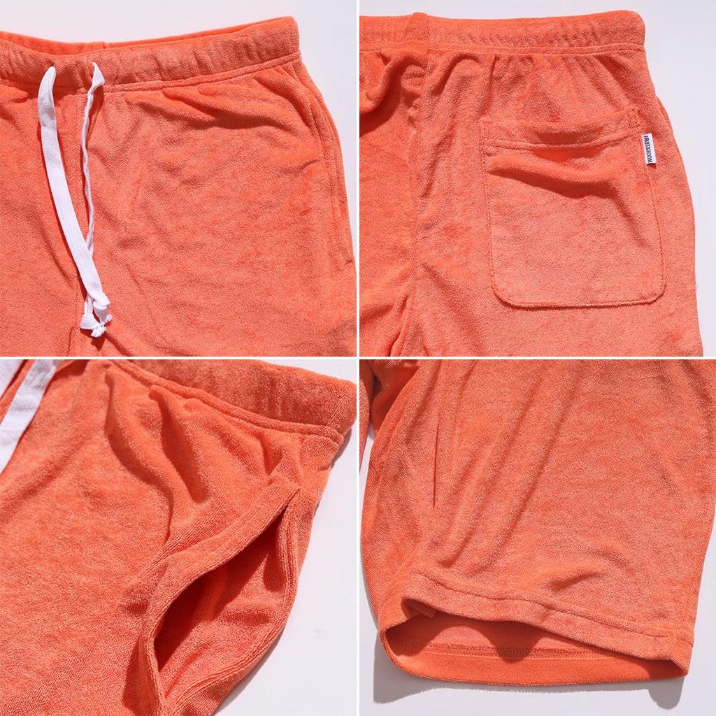 Fruit of the Loom Pajama Pile for Men and Women Set, Material, Unisex, Comfortable, Orange,