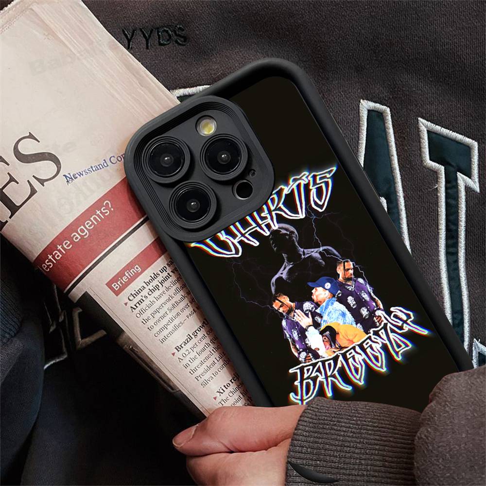 

C-Chris B-Brown Phone Case For IPhone 17 16 15 14 13 12 11 Pro Max Plus Silicone Shockproof Case iPhone 14