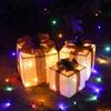 MORGEN SKY Christmas Tree LED String Battery Gift Mini Bulb Fairy Christmas Timer Set of 3 Lights, Outdoor/Indoor Lights, Operated, Box, Lighting,