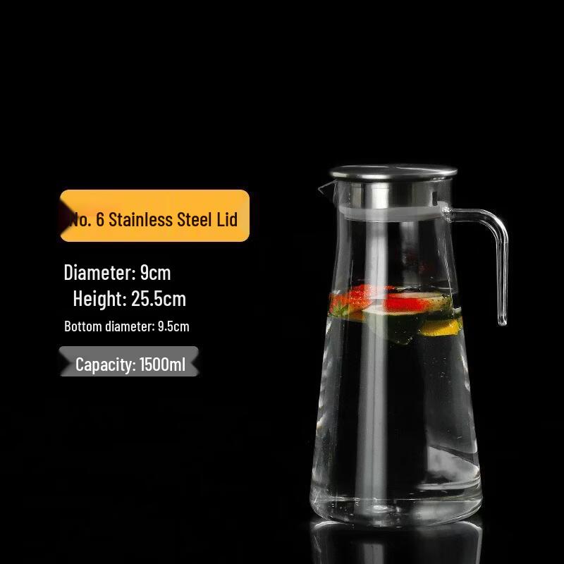 JingJingRSPC Acrylic Striped Cold Water Pitcher