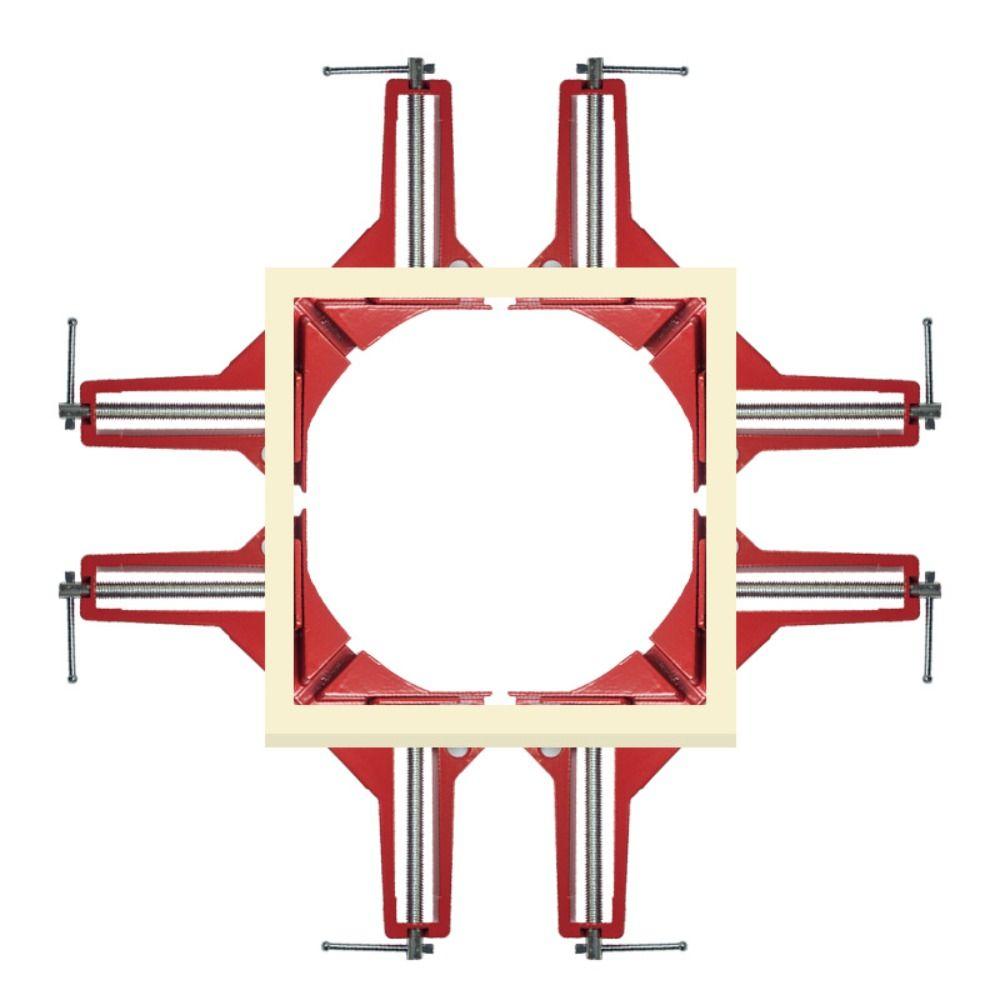 Woodworking Hand Tools 90° Corner Clamp Multifunction Reinforced Fixing Clamp Fish Tank