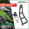 Motorcycle Aluminum Exhaust Hanger Bracket Muffler Exhaust Hanger Holder Modification 1PC For Yamaha FZ1 2006-2016 FZ8 2011 2012