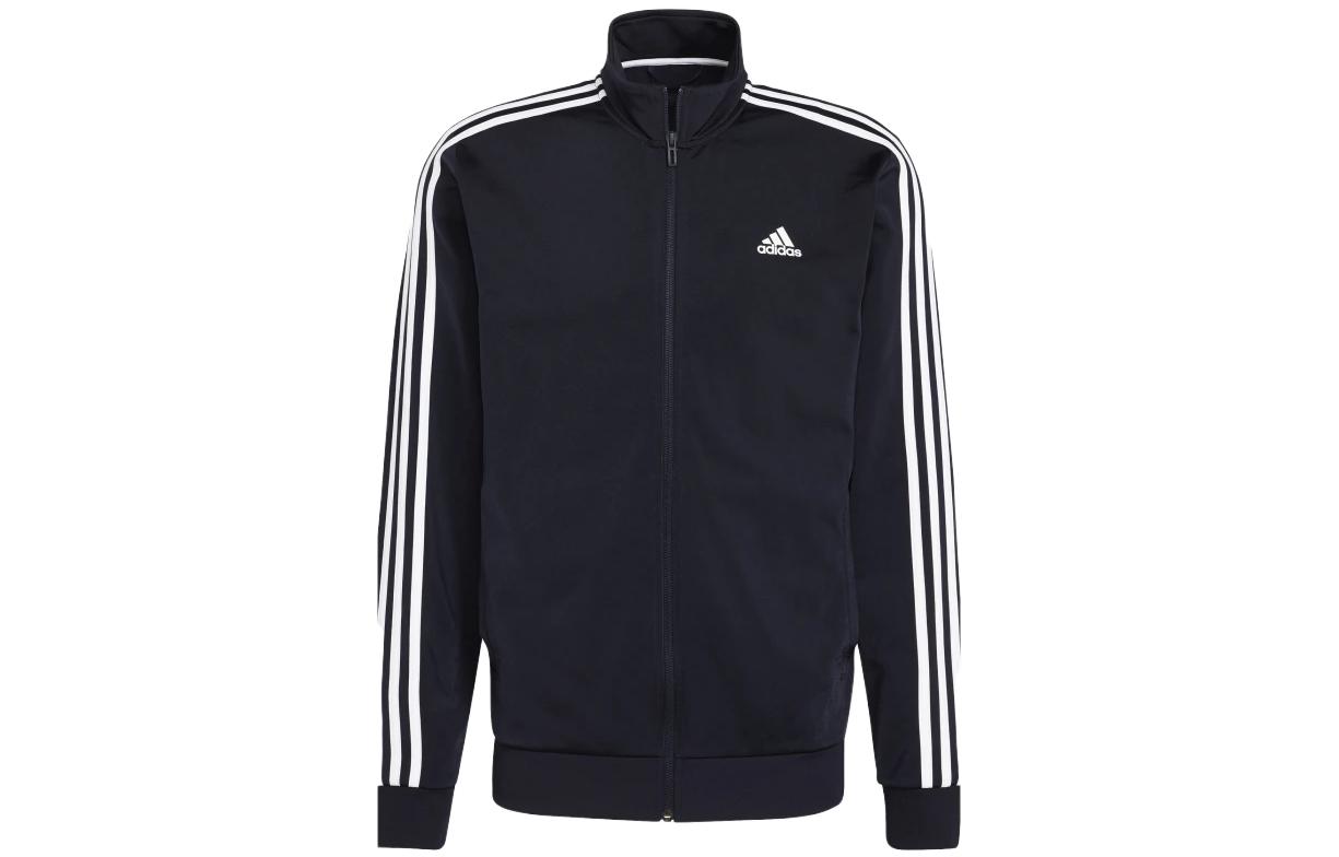 Adidas ESSENTIALS 3 Stripes Track Jacket Men s H46100 XXL