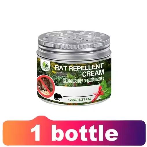 Rat Repellent Cream 120g, Plant‑based Odor Mouse Deterrent for Home Garage Car Use