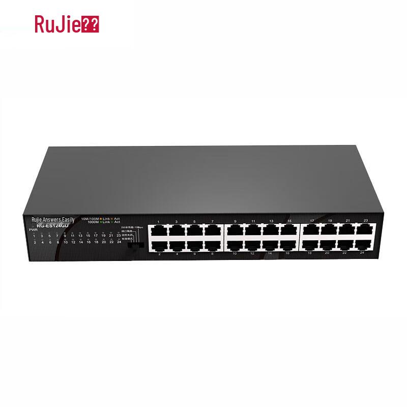 Ruijie RG-ES124GD-E 24-Port Gigabit Unmanaged Switch