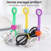 10/20/30/50Pcs Sealing Ties Reusable Multipurpose Zipper Cable Ties Food Bags Detachable Sealing Cables