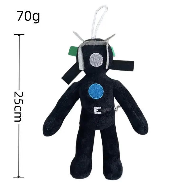 20-28cm Peluche Toilette Skibidi Nouvelle Poupée Skibidi Peluche Remplie Skibidi Oui Oui Homme Haut-parleur Dop Homme TV Homme Camara Homme Caméra Peluche