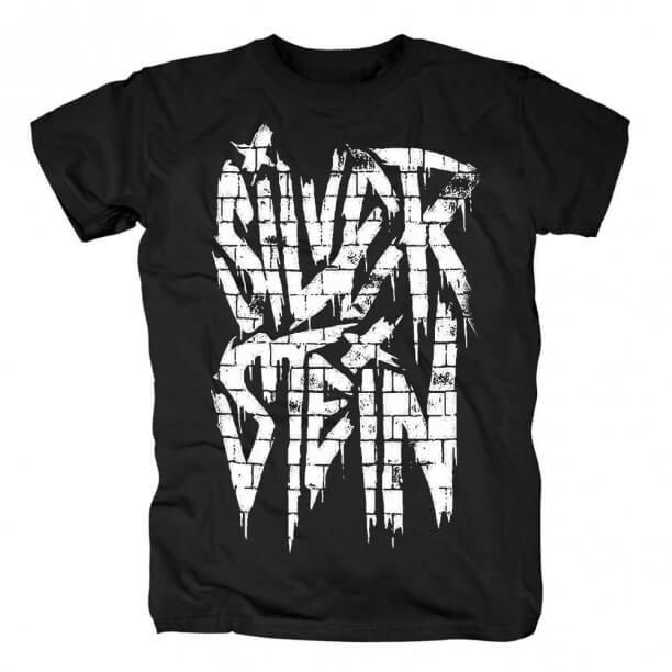 New Silverstein Band Logo Band Short Sleeve Cotton Black S-5XL Shirt EN651 Unisex T-Shirt XXXL