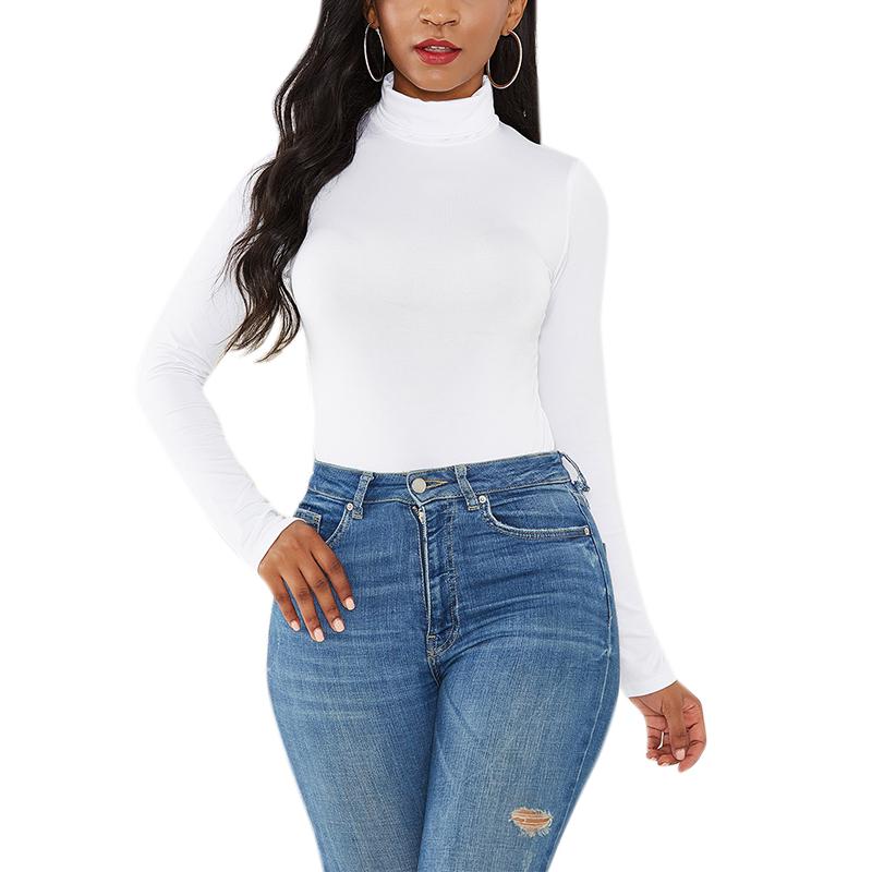 Buy Long Sleeve Turtleneck Bodysuit 