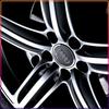 For Audi  A5 60/61/68/69mm Badge Car Wheel Center Hub Cap Covers Auto Rim Cover For Audi A8 A5 A6 C5 C6 C7 A7 A1 A3 A4 B5 B6 B7 Q3 Q5 Q7 TT