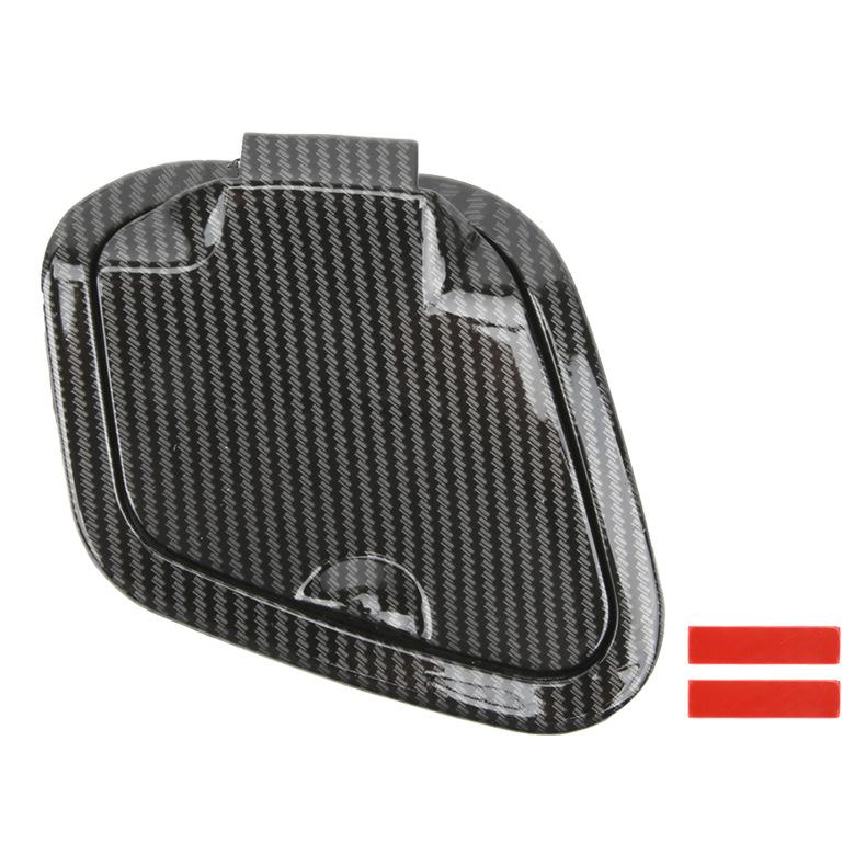 

Чехол для бокового кармана мотоцикла, водонепроницаемый, защитный, зарядное устройство, чехол из углеродного волокна, совместимый с NMAX125 NMAX155 NMAX V1 V2 чёрный