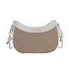 New fashionable contrasting colors splicing design sense women's versatile commuter bag high value simple temperament shoulder messenger bag