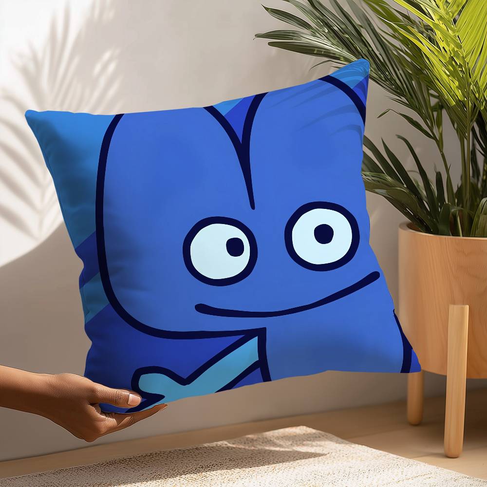 BFDI Battle for D-Dream Island Pillow Case Plush Fabric Soft Pillowcase Double Sided Print Cushion Cover Household Gifts