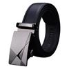Business Automatic Large Easy To No Infinitely Commuting Light Men's Belt, Locking, Size, Gentleman's Belt, Use, Suit, Leather, Holes,