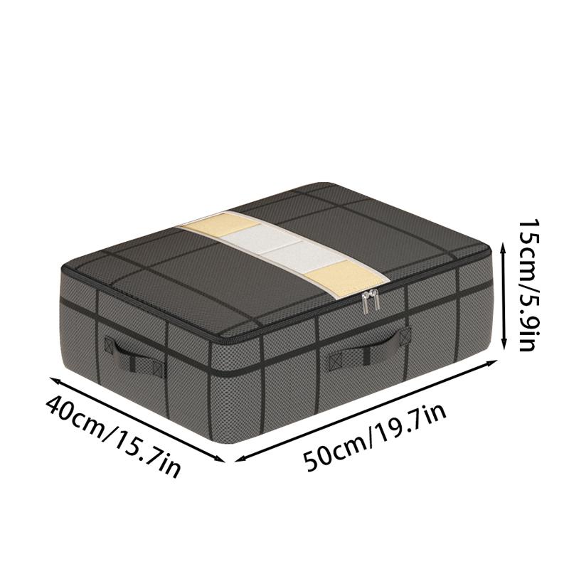 

1 шт. большая вместительная сумка для хранения одежды, органайзер под кровать, складная сумка для хранения постельных принадлежностей на молнии, сумка для хранения в спальне