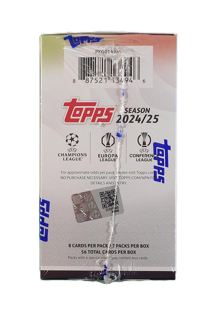 2024-25 Topps UEFA Club Competitions - Value Box 2024-25 Topps UEFA Club Competitions Value Box [Parallel Import]