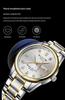 Wolis Men's Waterproof Quartz Stainless Steel Automatic Watch