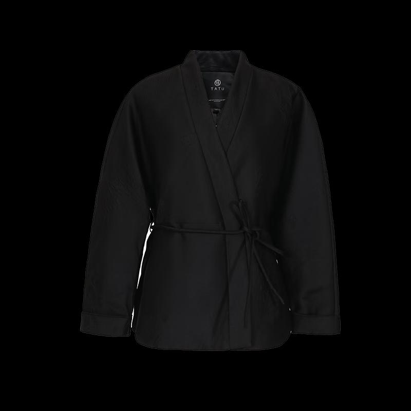 Ta Tu New Chinese Style V-Neck Short Down Jacket