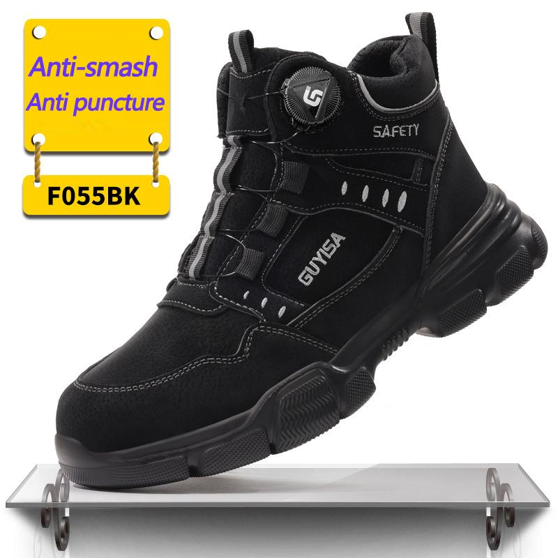 

Men Winter boots Protection Shoes Safety Boots Steel toe shoes Work Boots Security Indestructible shoes Puncture-Proof Men Boots 37