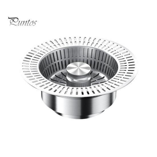 

1/2 шт. Фильтр для слива кухонной раковины, пресс-фиксатор, антизасоряющий, быстрый слив, универсальный, из нержавеющей стали, фильтр для слива раковины, крышка корзины 1pc