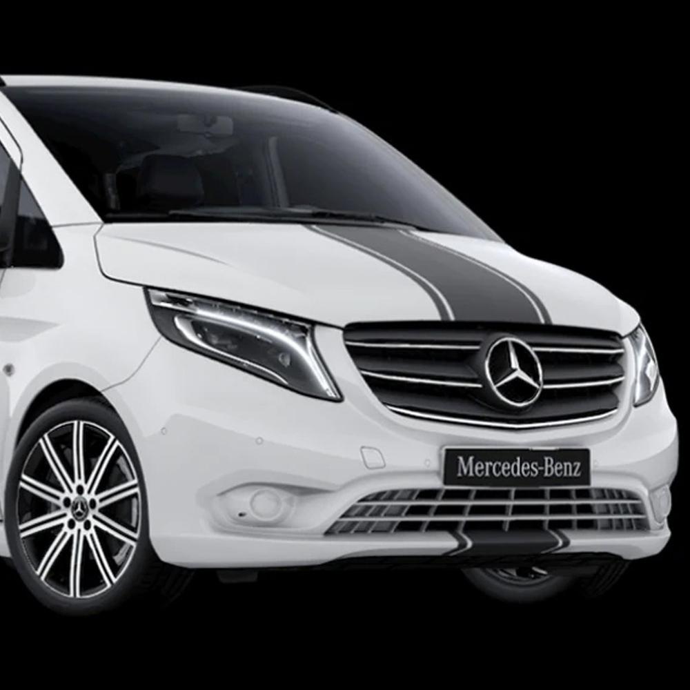 AKXY7 Για Mercedes BENZ Vito Μπροστινές Ταινίες Φιλμ Decal Βινυλίου Αυτοκόλλητο Καπό Αυτοκινήτου DIY Αδιάβροχα Αυτοκόλλητα Αξεσουάρ