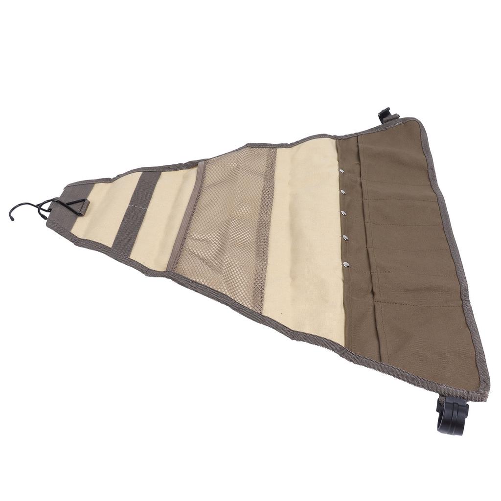 Outdoor Hanging Bag Portable Triangular Outdoor Picnic Camping Tableware Hanging Cookware Storage Bag