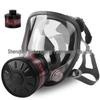 Maschera Respiratoria Integrale con Filtro 60923 per Vernici, Prodotti Chimici, Pesticidi e Polvere.