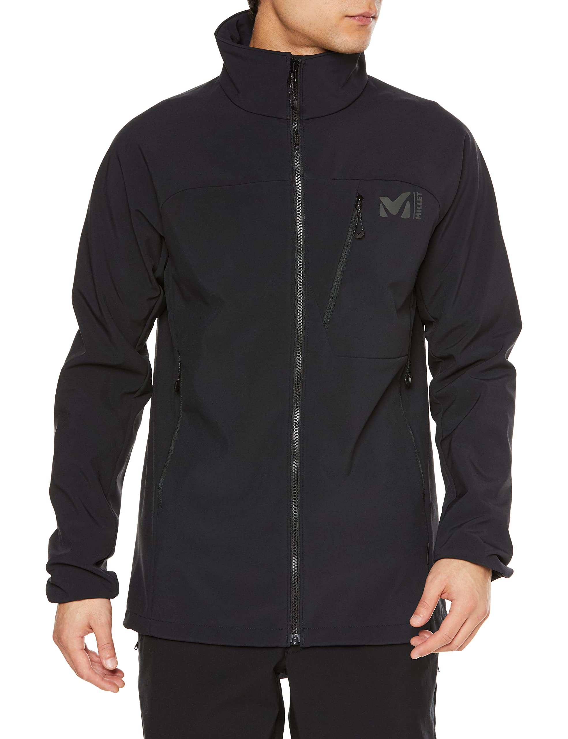 

Ветрозащитная куртка Magma Shield Jacket MIV9585 L [Millet] мужская черная-нуар