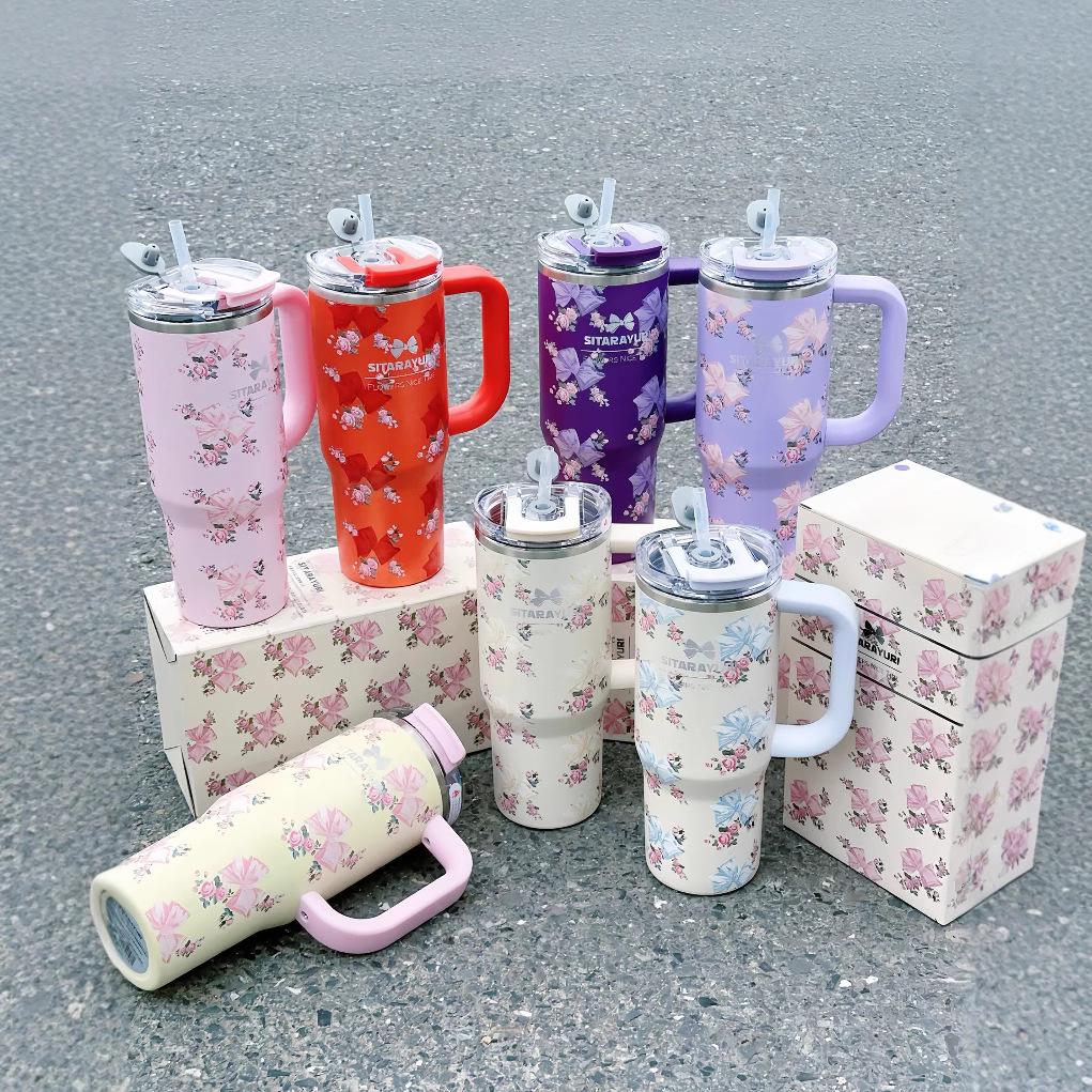 SITARAYURI Große Kapazität 304 Edelstahl Eisbrecher Thermosbecher für das Auto