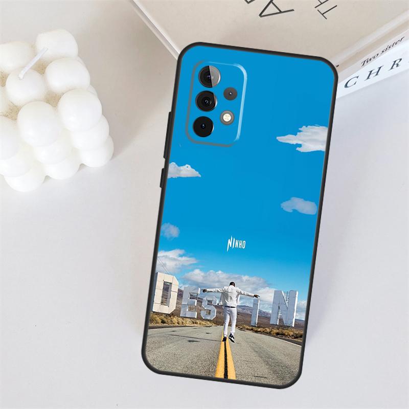 Ninho France French Rapper For Samsung Galaxy A22 A32 A52 A54 A14 A16 A26 A36 A56 A55 A35 A05 A06 A15 A53 A33 A13 Case