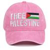 Free Palestine Vintage Embroidered Dad Hat