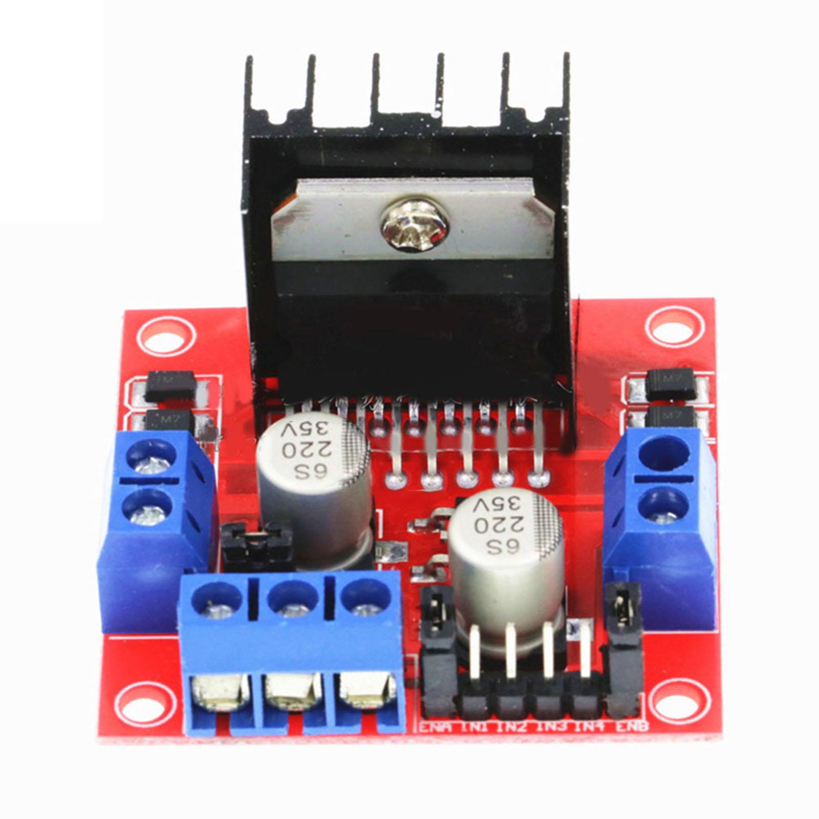 

Strong Driving Ability Motor Driver Board L298N Main Control Chip 5V 35V Drive Voltage 0mA 36mA Logical Current China Mainland