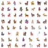 60 New Pinata Doodle Stickers Decorative Notebook Suitcase Cartoon Stickers