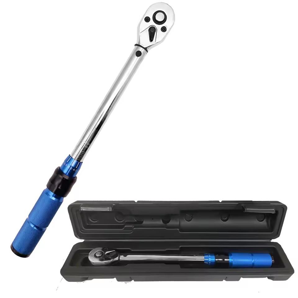 Динамометрический ключ 5-60 Н·м 3/8 дюйма Квадратный привод Динамометрический ключ ±3% Высокоточный динамометрический ключ Профессиональный велосипедный автомобильный инструмент