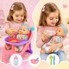 [PACZB] Baby doll with feeding accessories and seat Z3410